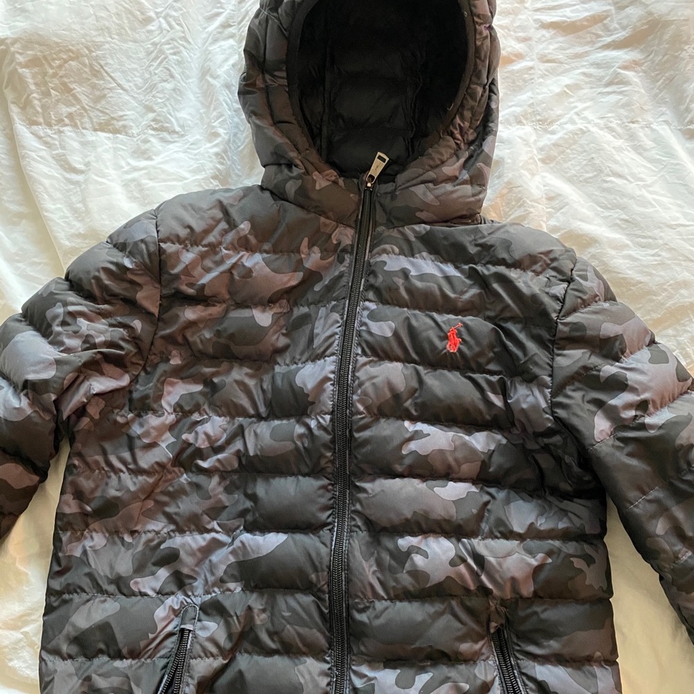 Polo Ralph Lauren Big Boys camo lightweight down